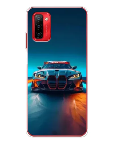 Чехол для Ulefone Note 12P с картинкой «BMW — огни неона» Чехол для Ulefone Note 12P с картинкой «BMW — огни неона»