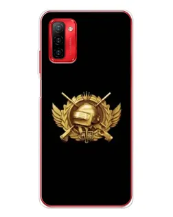 Чехол для Ulefone Note 12P с картинкой «PUBG — оранжевый градиент»
