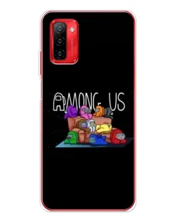 Чехол для Ulefone Note 12P с картинкой «Логотип Among Us»