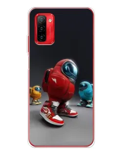 Чехол для Ulefone Note 12P с картинкой «Among Us — 3D стиль»