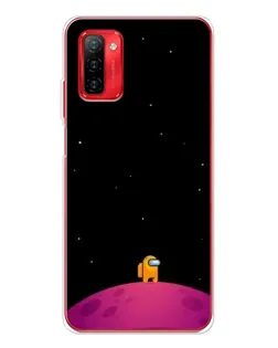 Чехол для Ulefone Note 12P с картинкой «Одинокий герой на планете»
