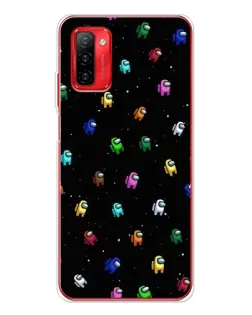 Чехол для Ulefone Note 12P с картинкой «Экипаж Among Us»