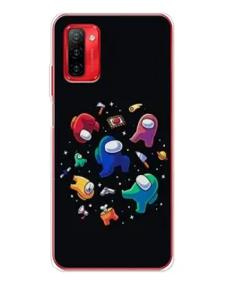 Чехол для Ulefone Note 12P с картинкой «Among Us космос»