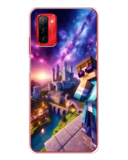 Чехол для Ulefone Note 12P с картинкой «Стив и космос»