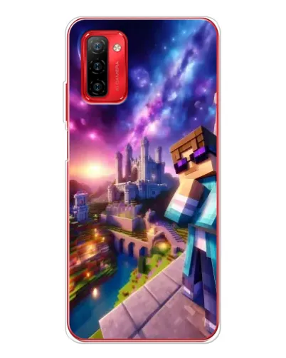 Чехол для Ulefone Note 12P с картинкой «Стив и космос» Чехол для Ulefone Note 12P с картинкой «Стив и космос»