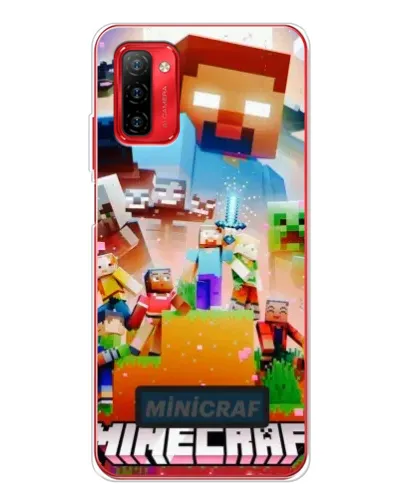 Чехол для Ulefone Note 12P с картинкой «Minecraft герои игры» Чехол для Ulefone Note 12P с картинкой «Minecraft герои игры»