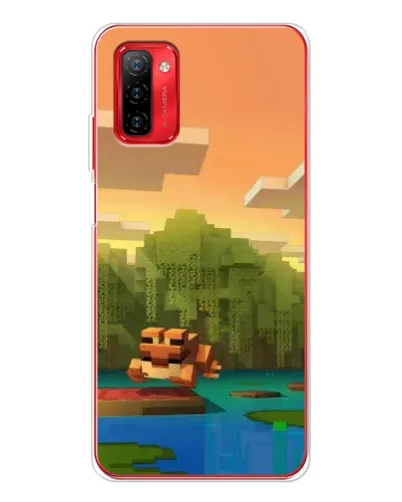 Чехол для Ulefone Note 12P с картинкой «Майнкрафт закат солнца» Чехол для Ulefone Note 12P с картинкой «Майнкрафт закат солнца»