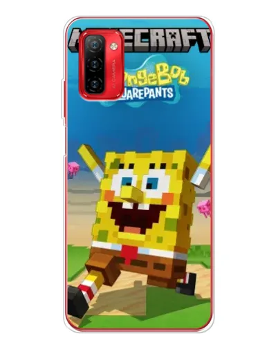 Чохол для Ulefone Note 12P з картинкою «Губка Боб Minecraft» Чохол для Ulefone Note 12P з картинкою «Губка Боб Minecraft»