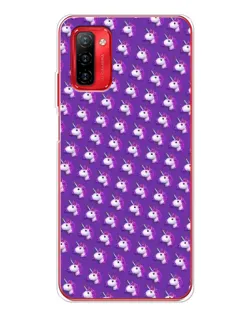 Чехол для Ulefone Note 12P с картинкой «Единороги на фиолетовом» Чехол для Ulefone Note 12P с картинкой «Единороги на фиолетовом»