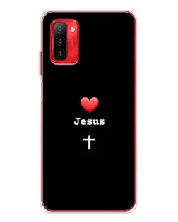 Чохол для Ulefone Note 12P з картинкою «Серце - Jesus»
