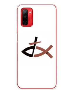 Чохол для Ulefone Note 12P з картинкою «Риба та хрест»