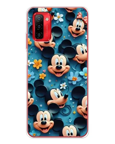 Чехол для Ulefone Note 12P с картинкой «Паттерн Микки и Минни» Чехол для Ulefone Note 12P с картинкой «Паттерн Микки и Минни»