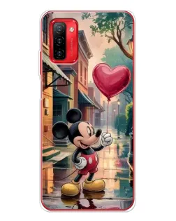 Чехол для Ulefone Note 12P с картинкой «Микки и шарик-сердце»