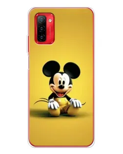 Чехол для Ulefone Note 12P с картинкой «Микки на желтом»