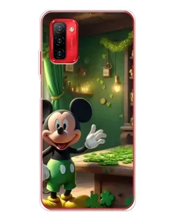 Чехол для Ulefone Note 12P с картинкой «Микки в мастерской»