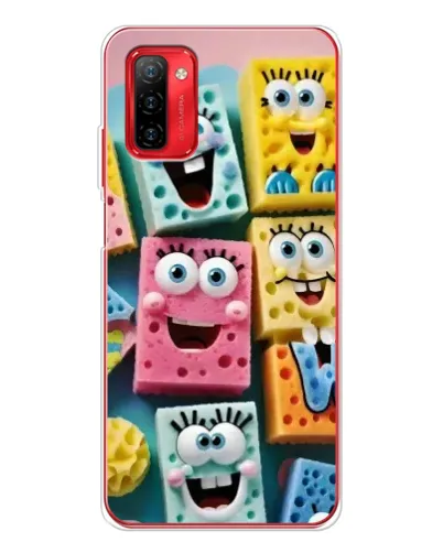 Чехол для Ulefone Note 12P с картинкой «Цветные губки»