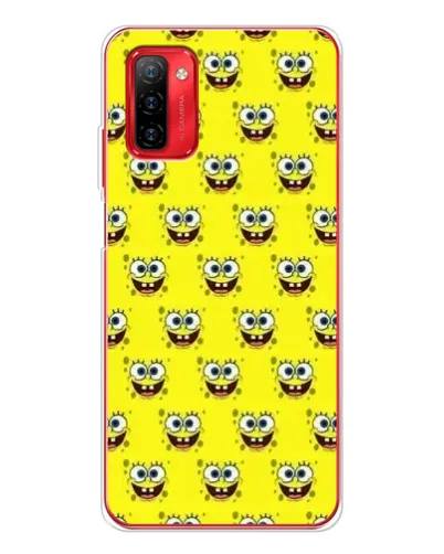 Чехол для Ulefone Note 12P с картинкой «Паттерн Губка Боб»
