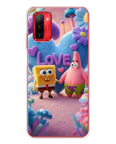 Чехол для Ulefone Note 12P с картинкой «Губка Боб Патрик»