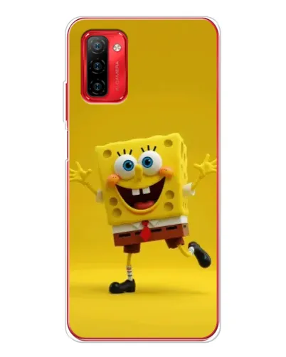 Чехол для Ulefone Note 12P с картинкой «Позитивный Губка Боб»