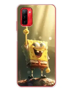 Чехол для Ulefone Note 12P с картинкой «Сияющий Спанч Боб» Чехол для Ulefone Note 12P с картинкой «Сияющий Спанч Боб»