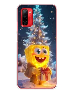 Чехол для Ulefone Note 12P с картинкой «Рождественский Спанч Боб» Чехол для Ulefone Note 12P с картинкой «Рождественский Спанч Боб»