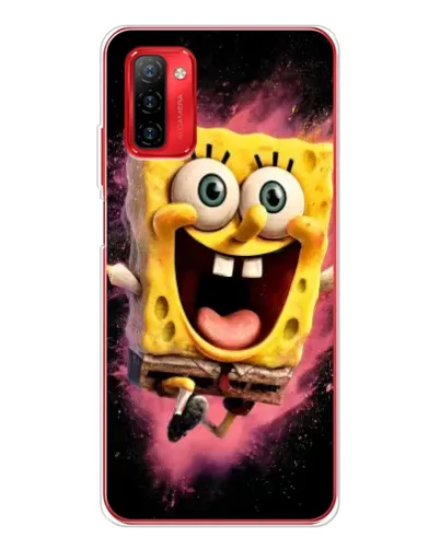 Чехол для Ulefone Note 12P с картинкой «Взрывной Спанч Боб»