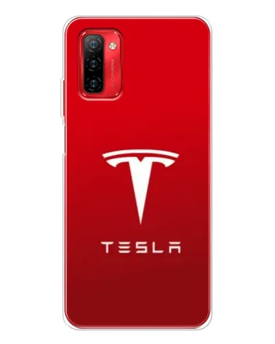Чохол для Ulefone Note 12P з картинкою «Tesla Red Classic»