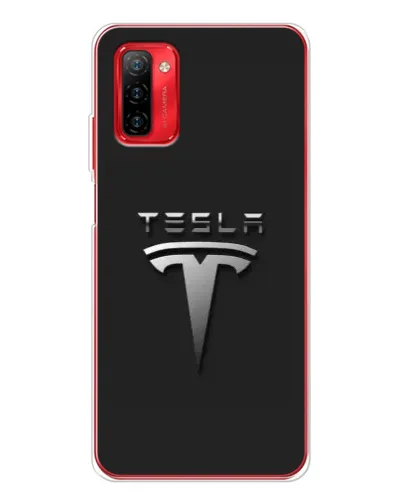 Чохол для Ulefone Note 12P з картинкою «Сталевий логотип Tesla»