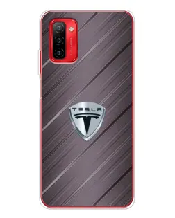 Чохол для Ulefone Note 12P з картинкою «Металева текстура Tesla» Чохол для Ulefone Note 12P з картинкою «Металева текстура Tesla»