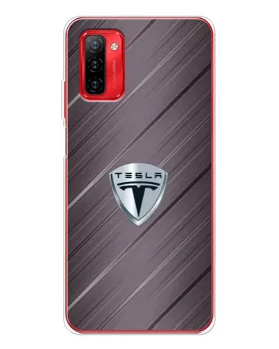 Чохол для Ulefone Note 12P з картинкою «Металева текстура Tesla»