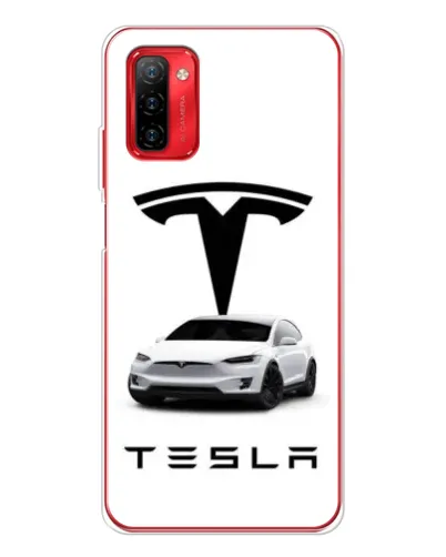 Чохол для Ulefone Note 12P з картинкою «Tesla White Style»