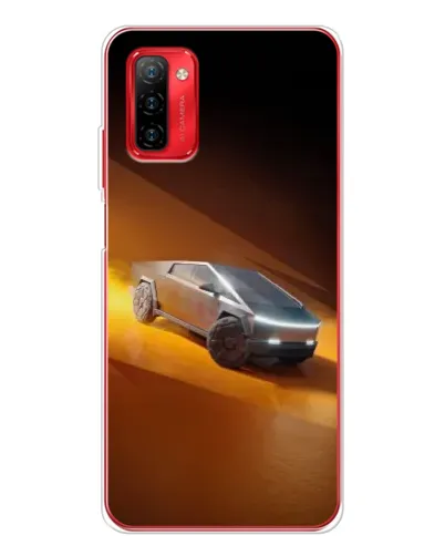 Чохол для Ulefone Note 12P з картинкою «Cybertruck у пустелі»