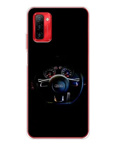 Чохол для Ulefone Note 12P з картинкою «Салон Audi — кермо»