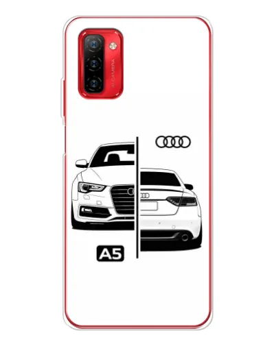 Чохол для Ulefone Note 12P з картинкою «Audi — контрастний дизайн»