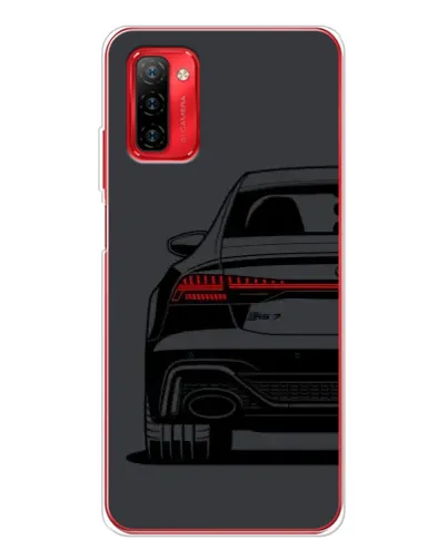 Чохол для Ulefone Note 12P з картинкою «Задня частина Audi — арт»