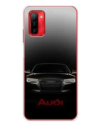 Чохол для Ulefone Note 12P з картинкою «Audi — градієнтний контур»