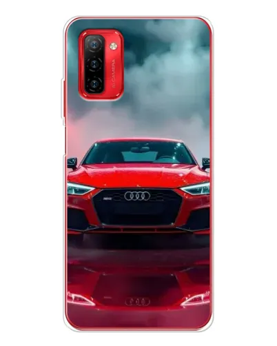 Чохол для Ulefone Note 12P з картинкою «Audi RS — червоний стиль»