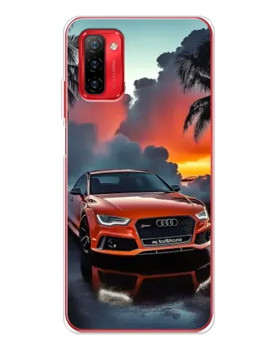Чохол для Ulefone Note 12P з картинкою «Audi — захід сонця»