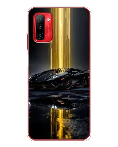 Чохол для Ulefone Note 12P з картинкою «Нічний Lamborghini драйв»