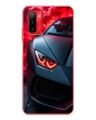 Чохол для Ulefone Note 12P з картинкою «Lamborghini червоне сяйво»