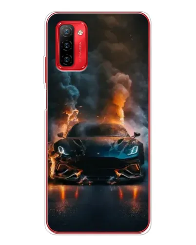 Чохол для Ulefone Note 12P з картинкою «Lamborghini димна естетика»