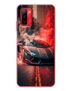 Чохол для Ulefone Note 12P з картинкою «Lamborghini червоний дим» Чохол для Ulefone Note 12P з картинкою «Lamborghini червоний дим»