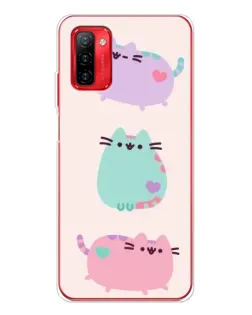 Чехол для Ulefone Note 12P с картинкой «Pusheen трио» Чехол для Ulefone Note 12P с картинкой «Pusheen трио»