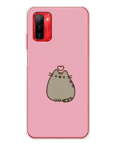 Чехол для Ulefone Note 12P с картинкой «Pusheen сердце» Чехол для Ulefone Note 12P с картинкой «Pusheen сердце»