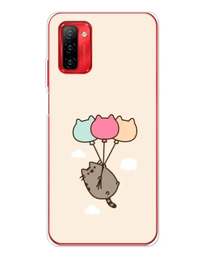 Чехол для Ulefone Note 12P с картинкой «Пушин на шариках» Чехол для Ulefone Note 12P с картинкой «Пушин на шариках»