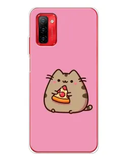 Чехол для Ulefone Note 12P с картинкой «Пушин с пиццей» Чехол для Ulefone Note 12P с картинкой «Пушин с пиццей»