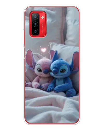 Чехол для Ulefone Note 12P с картинкой «Плюшевые Стич Ангел»