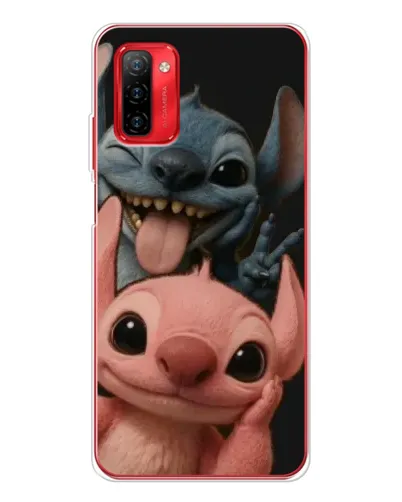Чехол для Ulefone Note 12P с картинкой «Стич и Ангел»