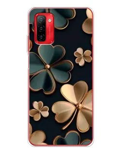 Чехол для Ulefone Note 12P с картинкой «Клевер в золоте»
