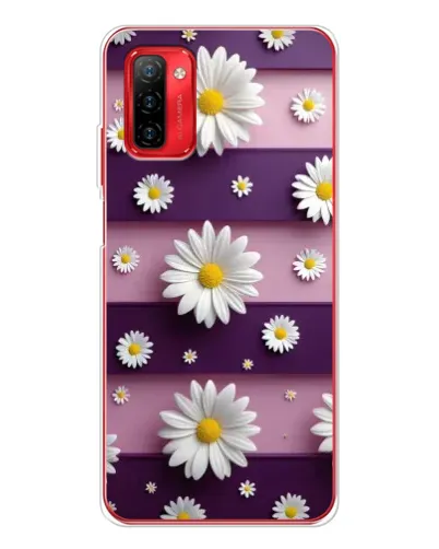 Чехол для Ulefone Note 12P с картинкой «Ромашки на фиолетовом» Чехол для Ulefone Note 12P с картинкой «Ромашки на фиолетовом»